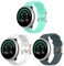 Gransho compatibile con POLAR GRIT X/Vantage M2 / Vantage M/GRIT X PRO Cinturino per Orologio, Ricambio di Cinturino di Silicone per Uomo e Donna, Caucciù Sgancio Rapido per (22mm, E [Pack of 3])