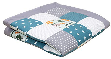 ULLENBOOM personalisierbare Krabbeldecke für Baby 140x140 cm - Dick & weich | Perfekt als Geschenk, Außenmaterial: 100% Baumwolle, OEKO-TEX zertifiziert, Made in EU, Schadstoffgeprüft, waschbar