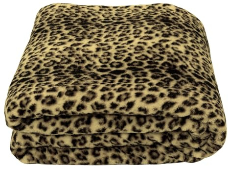 Moon Leo-Nardo Coral-Fleece Wohndecke 150x200 cm braun/beige (223047)