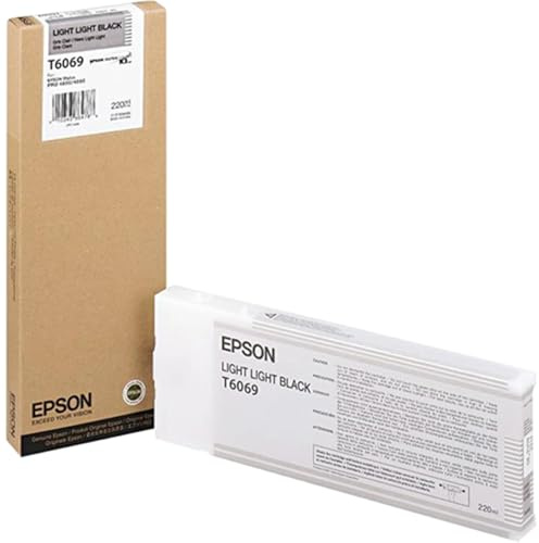 Epson T6069 Tintenpatrone, Singlepack, hell hell schwarz