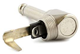 ALLPARTS EP-0289-010 3013 Switchcraft Right Angle Cable Mount Plug
