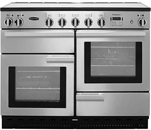 Rangemaster Professional Plus 110cm Electric Range Cooker with Induction Hob - Stainless Steel