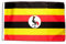 Fahne Flagge Uganda 30 x45 cm