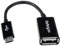 StarTech.com Câble adaptateur Micro USB vers USB Host OTG de 12cm - Adaptateur USB On-The-Go - Mâle / Femelle - Noir (UUSBOTG)