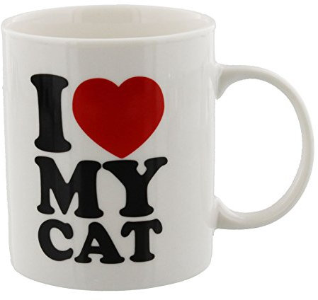 JMS® Best Of Breed I Love My Cat Ceramic Mug Gift Boxed