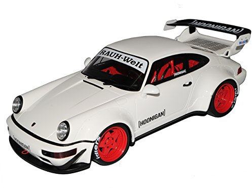 GT-Spirit Porsche 911 964 RWB Coupe Weiss Rauh-Welt 1988-1994 Nr 732 1/18 Modell Auto