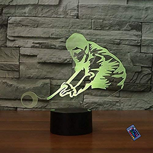Optische Täuschung 3D Billard Nacht Licht 16 Farben Andern Sich Fernbedienung USB-Strom Touch Schalter Dekor Lampe LED Lampe Tisch Kinder Brithday weihnachten Geschenk