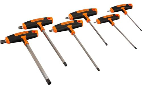 Bahco 6 Piece T Handle Hexagon Key Set