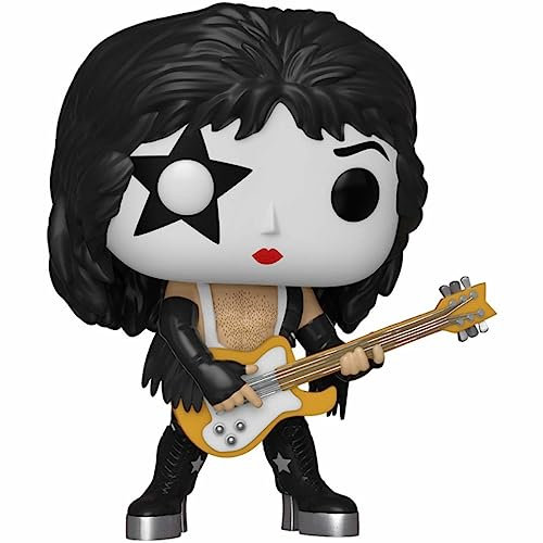 Funko POP! Rocks: KISS-The Starchild - Vinyl-Sammelfigur - Geschenkidee - Offizielle Handelswaren - Spielzeug Für Kinder und Erwachsene - Music Fans - Modellfigur Für Sammler und Display