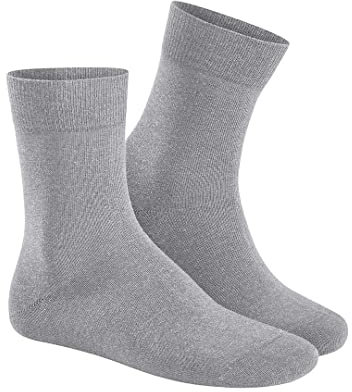 Hudson Herren Socken Relax Cotton weich Silber 0502 43-46