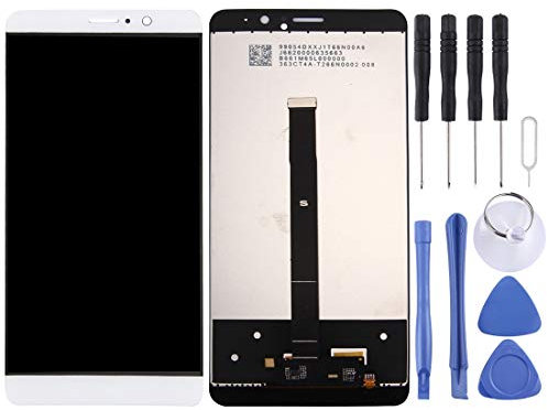 Pantalla LCD for Huawei Mate 9 Pantalla LCD y ensamblaje Completo del digitalizador (Negro) (Color : White)