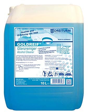 Dreiturm Goldreif Glanzreiniger 10 L Glanzreinigerkonzentrat Reinigungskonzentrat Oberflächenreiniger