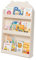 moblì Dotty by montessorianische Bücherregal für Kinder, 3 hohe Regale aus natürlichem Birkenholz, Frontale Positionierung der Bücher, Platzsparend Made in Italy (Natürliches Holz, Teddybär)