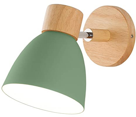 Baoblaze Wandleuchten Nordic Wall Sconce Lamps Macaron Aisle Lights Corridor Lamp Bedside Reading Light E27, Grün