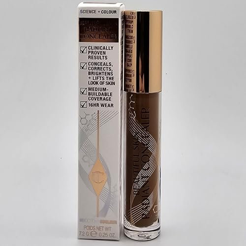 CHARLOTTE TILBURY Beatiful Skin Radiant Concealer 7.2g 17 Deep, 1