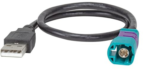 tomzz Audio 7508-001 USB Replacement Austausch Adapter kompatibel mit Citroen Peugeot Toyota Fahrzeuge mit OEM USB Stecke