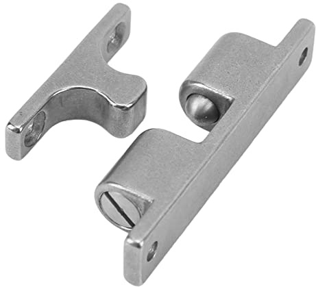 Cabinet Tension Catch 70mm Adjustable Ball Roller Latch for Furniture Doors Cabinets Wardrobes RV Yacht and Marine Applications