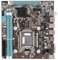 Carte Mère D'ordinateur H81, Carte Mère de Jeu Micro ITX LGA1150 DDR3 16 Go, M.2 NVMe, Emplacement NGFF, SATA2.0, SATA3.0, Emplacement PCI Express X16, Emplacement PCI Express X1