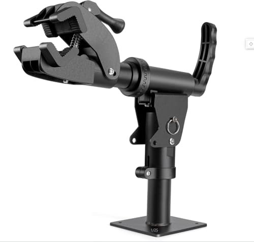 CXWXC Fahrrad Montageständer Belastbar bis 40kg/88 LBS für Elektrofahrräder,2 in 1Fahrräder Reparaturständer mit 360° drehbare Kopf für MTB, Rennrad Fahrradmontageständer Wand und Werkbank montage