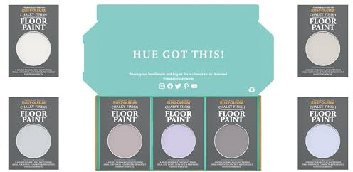 Rust-Oleum Chalky Floor Paint in Matt Finish - Pastel Purples Tester Box