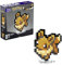 MEGA Pokémon - Eevee Pixel Art, set da costruire con 323 pezzi e stile retrò pixelato, personaggio da esporre con base inclusa o da appendere a parete, giocattolo per collezionisti, 13+ anni, HTH78
