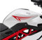 DualColorStampe Aufkleber kompatibel mit Benelli BN 125 (2021-2023) DX-SX Verkleidung Motorrad Decal Stickers Schnurrbart Design M0324 (Rot 31)