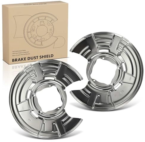 Frankberg 2x Ankerblech Bremsscheibe Hinterachse Kompatibel mit 5er F10 518-550 ActiveHybrid M 550 2.0L-4.4L 2009-2016 5er F10 F18 518-550 1.6L-4.4L 2009-2016 Replace# 34216778253