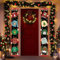 Hässliche Pullover-Dekorationen, Weihnachtstür-Banner, saisonale Winter-Weihnachtsveranda, Hängeschild, Wanddekoration, 180 x 30 cm