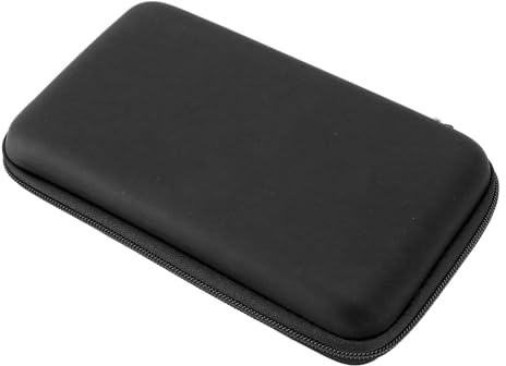 Yanmis Étui De Transport Pour Console De Jeu, Coque Rigide Pour New 3DS XL, New 2DS XL, New 3DS LL, 3DS XL, 3DS LL, 3DS, GPD 5,5 Pouces, Avec 8 Poches, Noir