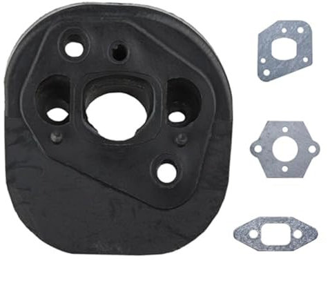 Yurefax Engine Air Intake Gasket, Intake Carburetor Gasket Kit, for Partner, Chainsaw 350 351 370 371 420, for McCulloch, MacCat 335 435 440 Chainsaw Spare Parts