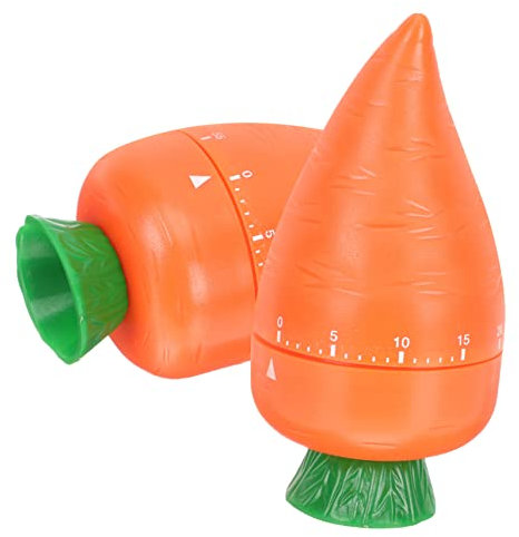 Warmhm 2pièces Minuteur De Cuisine Mécanique Lot pour Cuisson Et Pâtisserie Minuterie Manuelle sans Pile pour Gestion