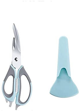 Heavy Duty Kitchen Scissors,Kitchen aid Multifunctional Scissors with Protective Cover