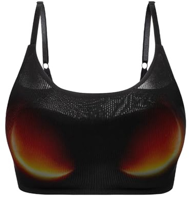 Rrlihjgu Soutien-Gorge Massant pour Poitrine | Soutien-Gorge Massant Amplificateur de Volume - Brassière Chauffante Réutilisable 3 Programmes Portable pour Allaitement, Grossesse et Postpartum