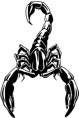 Skorpion Scorpion Aufkleber Sticker Autoaufkleber Farbe &Größe wählbar