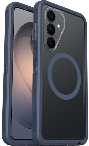 OtterBox Defender Pro XT Hülle für Samsung Galaxy S26+, Transparent/Blau | Mit Magneten, Stoßfest und ultra-robust, Schützende Hülle, 7x getestet nach Militärstandard
