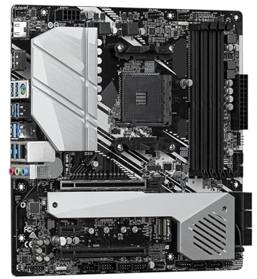 For X570 Motherboard Set Kit With Ryzen 5 5500 CPU X570M Pro4 4xDDR4 M.2 NVME HDMI RGB USB MATX AM4 Board For ASRock, Parts(Motherboard+CPU)