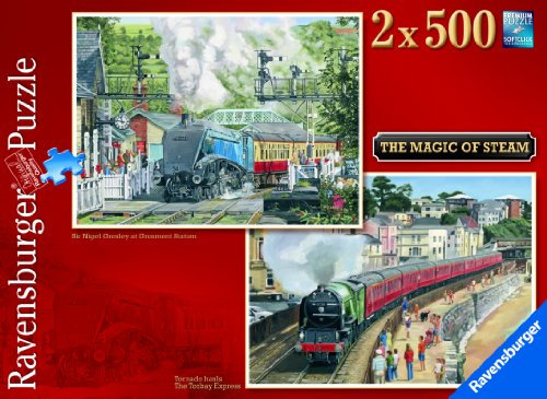 Ravensburger The Magic of Steam 2x 500pc Jigsaw Puzzle