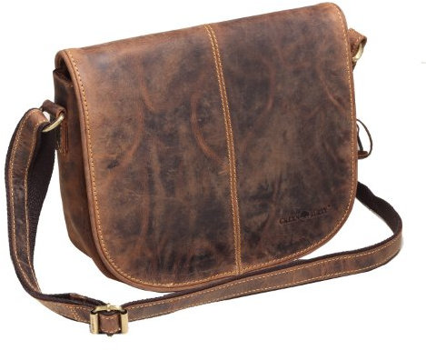 Green Burry Vintage Tasche 1723M, Braun, Einheitsgröße