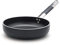 Agnelli pots Pentole ALSC2111SSPIC28 Alblack, padella in alluminio, nera, spessore 5 mm, fondo a induzione da 10 mm, con manico tubolare in acciaio inossidabile «Cool», 28 cm