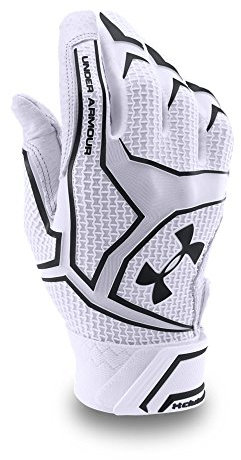 Under Armour Men's Yard ClutchFit Baseball Batting Gloves — All-Star Game Edition, White/Black, Medium
