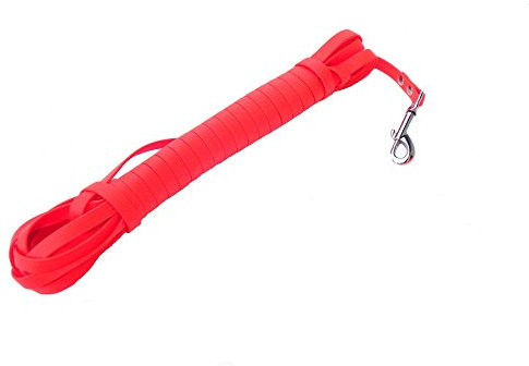 Angel for Pets MJH/AFP Beta Biothane Schleppleine orange 13mm/2,20m