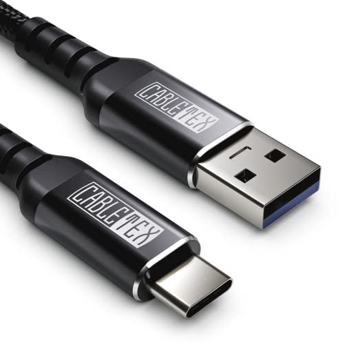 USB C Kabel auf USB 3.2 Typ A 1,5 Meter Schnell-Ladekabel 5 Gbit/s Datenkabel für Computer und Smartphones