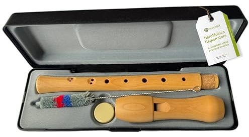 Flûte à bec en bois doigté BAROQUE dans un jeu complet |Également disponible en doigté allemand (il suffit de cliquer)