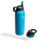 Thermoflask Double Stainless Steel Insulated Water Bottle with Two Lids, 40 Ounce, Capri
