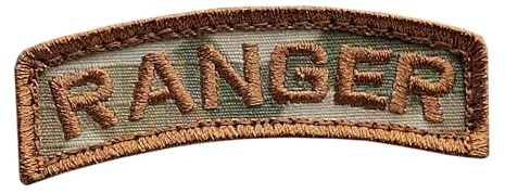 Ranger Schultertab mult1cam OCP US Army Rangers Abzeichen Taktischer Morale Hook Patch