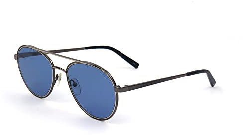 Liu Jo LJ120S 40085 060 Dk Gun Silver Sunglasses Unisex Polycarbonate, Standard, 54 Occhiali, Donna
