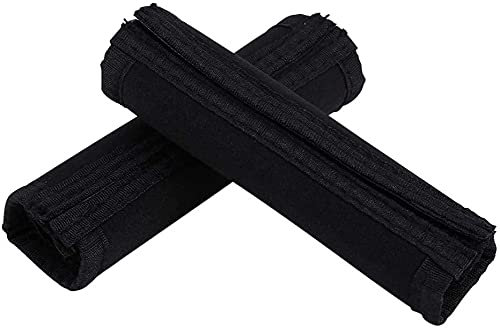2Pcs Baby Stroller Handle Cover Black Baby Pushchair Bar Protector Cover Guantes Kid Stroller Grip Bar Bumper Cover