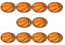 10 Stück Fußball gestickte Bügelpflaster Applique Abzeichen Basketball Rugby Tischtennisball DIY Nähen Stoff Patch(Basketball)