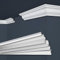 Marbet, listelli da soffitto in polistirene XPS, modanature in stucco di alta qualità, leggeri e robusti, dal design moderno (confezione risparmio da 50 metri, E-05, 40x45 mm), listello decorativo
