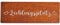 matches21 Schild Metall LIEBLINGSPLATZ Rostoptik rechteckig zum Aufhängen und hinstellen Gartendeko 1 STK 40x15 cm
